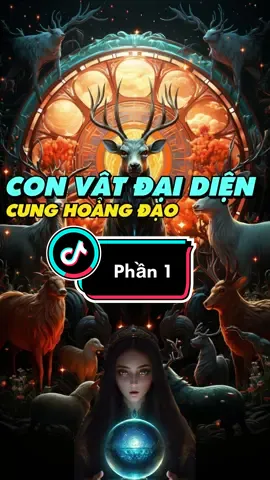 Con vật đại diện cho cung hd phần 1 #cunghoangdao #12cunghoangdao #LearnOnTikTok 