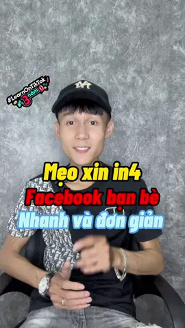 Mẹo xin in4 Facebook của bạn bè #LearnOnTikTok #ThanhCongNghe #HocCungTikTok #Education #hungcongnghe37 #tienhung37 #gdlfamily 