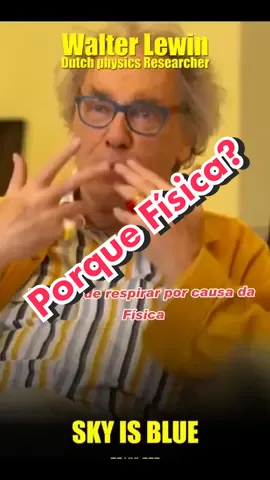 Porque Física? - Prof. Walter Lewin #physics #edu #walterlewin #physicsteacher #physicstok #aprendanotiktok #education #educationtiktok #vidadeprofessor 