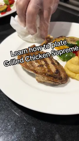 At our culinary institution, we place a strong emphasis on the art of clean plating. We believe the presentation of a dish is just as important as its taste and aroma. Students are taught that plating is not just about aesthetics, it's an essential part of the culinary experience that requires careful consideration and a keen eye for detail.  Starring: Grilled Chicken Supreme #ProfessionalCookeryProgram #ComposedMeatDishes #CulinarySkills #GourmetCooking #ArtOfCooking #CulinaryExcellence #instafood #yum #grilledsupreme #foodporn #cookingschool #poultry #Love #culinaryarts #iccachef #iccadubai #worldclassculinary #culinary #professionalprogram #iccaabudhabi #uae #CulinaryStudents #plating 