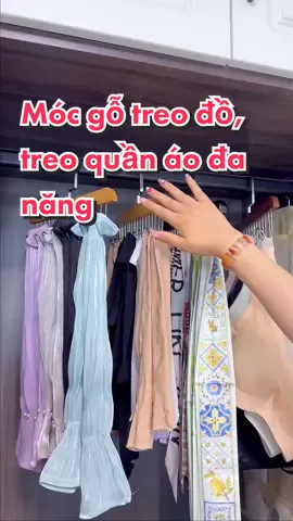 Móc gỗ treo đồ, treo quần áo đa năng 8 nhánh #moctreodo #mocgotreodo #moctreododanang #mocgotreoquanao #giadungtienich 