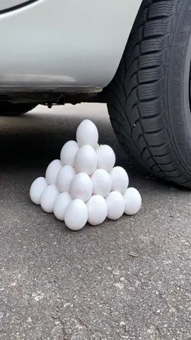crushing soft and crunchy things by car experiment  #mostsatisfyingvideo #crushingthingswithcar 