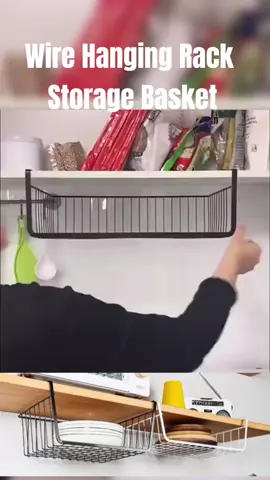 COD JVL Under Shelf Table Storage Basket Rack Desk Wire Cabinet Hanging Rack Organizer #organizer #hangingbaskets #storage  #cabinet 