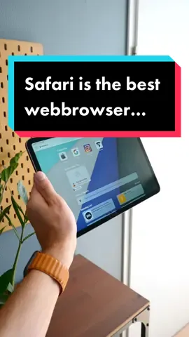 Is Safari the BEST webbrowser?👀 #appleuser #applefan #applefanboy #ipadpro #webbrowsers #applesafari #ipadtips #ipadfeatures #ipados17 
