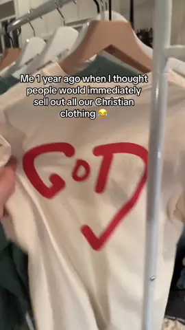 You thought  Christian clothing with a mission  #christiansmallbusiness #tiktokshop 