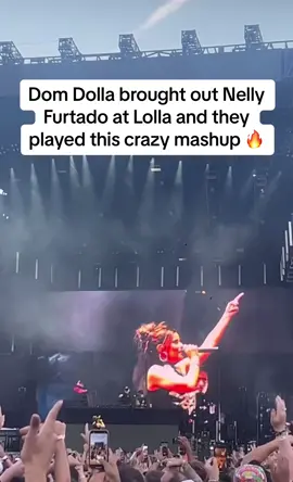 Nelly Furtado is such an icon ❤️‍🔥 #lollapalooza #domdolla #nellyfurtado 