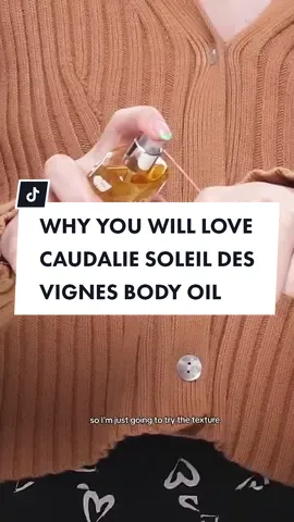 if you were wondering which Caudalie Oil Elixir is for you. We explain why you'd like the Soleil des Vignes one! #caudalie #caudaliebodyoil #caudaliebodyoilelixir #bodycare #skincare #bodyoils #bestbodyoils 