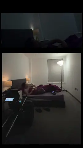 Behind the scenes shot from my latest horror short film. Camera slider shot. #behindthescenes #filmmaker #horrormovie 