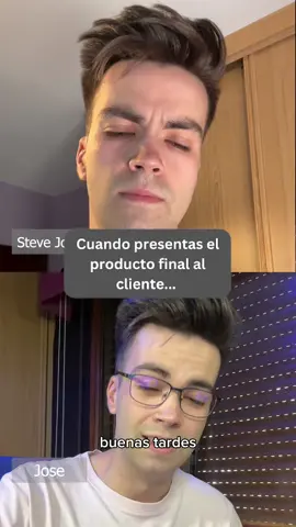 El cliente siempre tiene la razon 🫠 . . #desarrolloweb #desarrolladorweb #frontend #backend #javascript #programacion #programador #junior #comedia #desarrollo