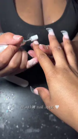Monthly nail appt 🤍 with my girllll #nailspo #nailideas #ducknails #fy #fyppppppppppppppppppppppp 