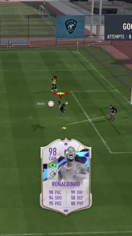 Ronaldinho Challenge? 🇧🇷 . . . #fifa #fifa23 #fut23 #fifa23goals #fifacards #fifagoals #fifatutorial #bestgoals #fifaskills #skills #ultimateteam #fut #futchamps #fifaultimateteam #fifastreet #proclubs #easportsfc #eafc #eafc24 #easportsfifa #easports #skillrun #panna #football #Soccer #fyp #foryoupage #foryou #edit #ronaldinho #r10 