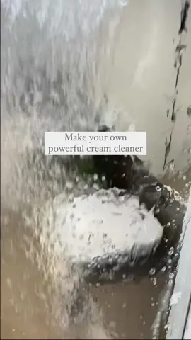 Love this DIY cleaning paste in a squeeze bottle. #cleaningtips #naturalcleaners 