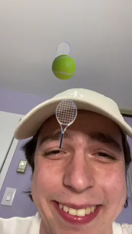 PLAY CAT TENNIS THEY SAID. IT’LL BE FUN. #cattennis #filter #tiktokfilter #fyp #kennyhaller 