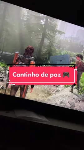 Meu cantin de paz 🎮❤️. #ps5 #game #console #thelastofus2 #thelastofus #ps5games 