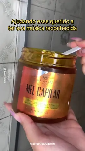 mel capilar 💖🍯 #salaodebeleza #loirosaudavel #cabelo #amakhaparis 