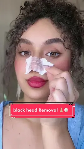 Nose black head Removal 🥚👃🏼 #nouhailaait__ 