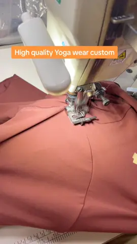 Get your sportswear products made directly at our factory #sewing #activewear #fitnesswear #sportswear #yogawear #manufacturer #customclothing #garmentfactory #factorywork #luckpanther #lowmoq #fyp 