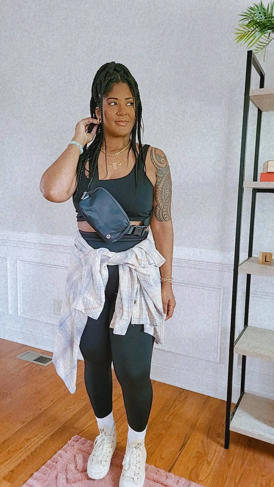 It's exciting over here!🫶🏾🙃 #selflove #30s #halfsleevetattoo #tatau #momlife #blackdontcrack #fy #fypシ #fyp #Atlanta 
