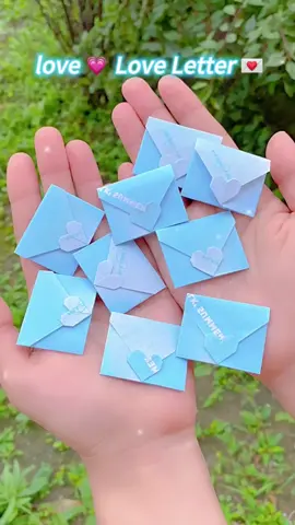 Fold a box of love letters💌 Give it to the person who loves you the most#handmade #surprise #originality #origami #beautiful #