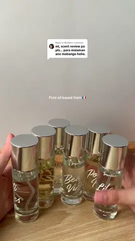 Replying to @Michiko Eto na mga mareeee! Scent review/description & what’s my least - fav scents ❤️ #BestPerfume #longlastingfragrance #sugardollsph #SDFragrances #sugardollsfragrances #DollyTokSese 
