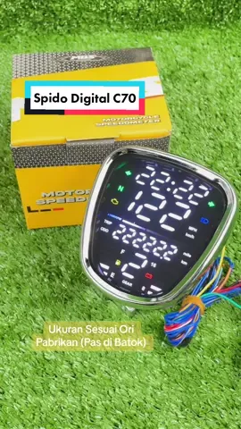 Spidometer Digital C70 #speedometerc70 #spidometerdigitalc70 #spidometerc70 #motorc70 #speedometerdigital 
