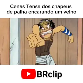 Cenas Tensa dos chapeus de palha encarando um velho #Anime #onepiece 