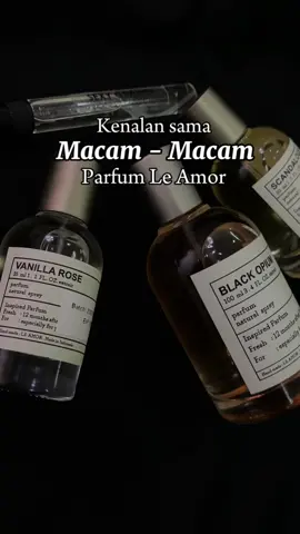 Kalian lebih suka size yg mana nih guys?😝 #parfumviral #leamor #leamorparfum 