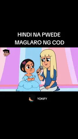 HINDI NA PWEDE MAG LARO NG COD!  Here's a sample for my next animation content MINI MISS U Funny clips! HOPE YOU LIKE IT! #minimissu #animation #animationmeme 