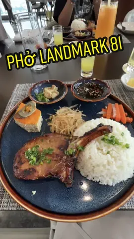 Cơm sườn - Phỡ Landmark 81  Đau ví 🤣 #comsuon #landmark81 #food 