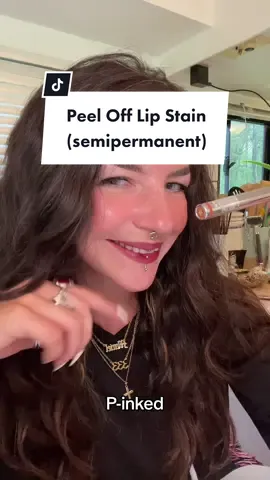 Replying to @Mollie 🪴 THANK YOU!!!  #rvlife #vanlife #camper #beautyhacks #semipermanentmakeup #lipstain #makeup #hacks #peelofflipstain 