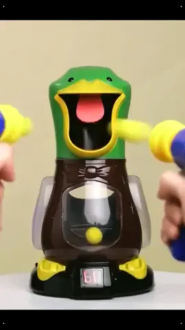 Hit me duck interactive shooting toy shape is very cute duck shape with soft eggs to see who can shoot accurately and score model oh! Many people can interact and play together#Toys #Hitmeduck #decompressiontoys #goodthingsrecommended #parent-childinteraction #children'stoys #focustraining #coaxbabyartifact