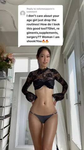 Replying to @volumeuppers These foods are really what I eat.  I eat mostly Korean food, and occasionally I cook and eat food from other countries.  I work out about 3 times at the gym, but I also work out at home.  I also do a body massage from time to time, especially the neck, shoulders, belly, or thighs.  There is no plastic surgery except for the breasts. #exercise #workout #msdongan #whatieatinadayrealistic 