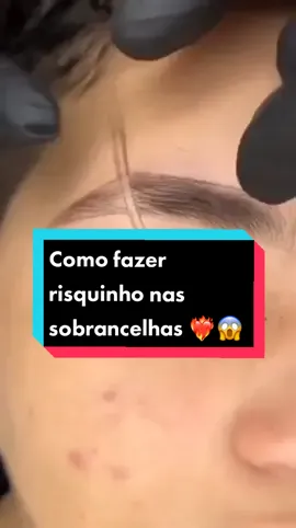Como fazer risquinho nas sobrancelhas passo a passo😯 Você faria me conta!?🤭#sobrancelhasnaturais #sobrancelhas #risquinhonasobrancelha #tutorial #sobramcelhadesign 