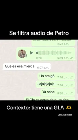 Ya saben, mercedes GLA es de oligarca opresor #petro #gustavopetro #nicolaspetro #f#fyp #foryou #fypシ #foryoupage 