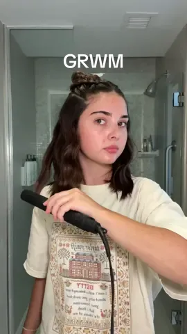 GRWM for another day in vegas! 🤍 had to use this song w the betty shirt 🫶🏼 also i get asked all the time about this shirt & unfortunately i got it from the official website during the folklore era so they dont sell it anymore :(( ig: @ ashleyseamour #grwm #getreadywithme #hairtok #hairtutorial #mediumlengthhair #summerhairinspo #beachywaves #halfuphalfdown #dutchbraids 