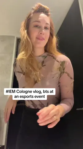 I forgot to post this oops #IEM #esports #Vlog 