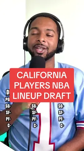 Drafting NBA players who play in california! #NBA #basketball #sports #foryou #lakers #warriors #lebron #stephcurry 