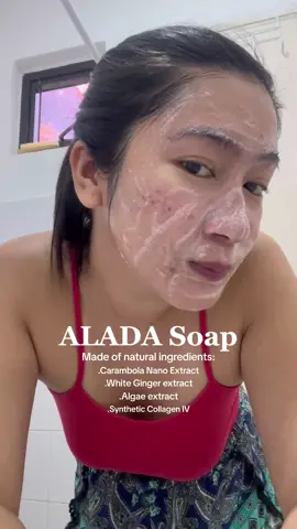 ALADA SOAP, best for post acne marks! #alada #aladasoap #aladasoapfromthailand #fyp #ciennaromero 