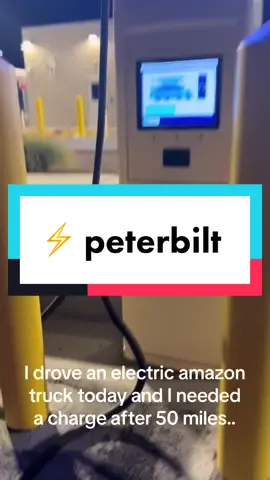 #TransformersVoices i drove an electric amazon peterbilt today! #amazonrelay #amazonfreightpartner #5kollc #amazon #trucker #cdl #workvlog #electricvehicle 
