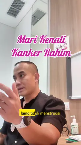 Kenali kanker rahim Gejala kanker rahim adalah perdarahan pasca menopause Diagnosis dipastikan dengan  biopsi sampling spesimen dari dinding endometrium... Kanker rahim stadium awal : tidak ada nyeri dan perdarahan adalah paling sering #kanker #kankerrahim #kankerserviks #dryusuf #menopausa 