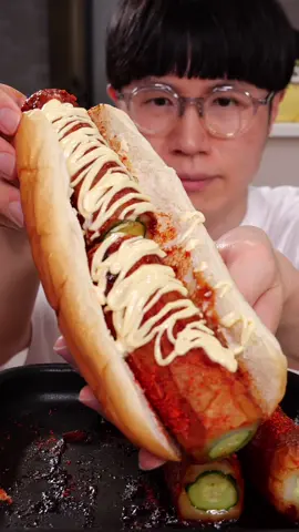 Cucumber chikuwa sandwich 🥒🥪