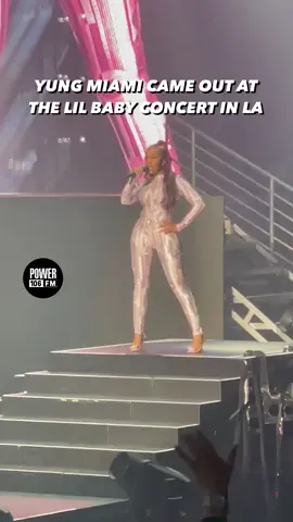 #YungMiami came out as a surprise guest for #LilBaby’s #OneOfThemOnesTour and performed #ActUp 📸: @Monica Sett (@momosett) 