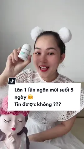 Lăn 1 lần ngăn mùi suốt 5 ngày 🤗 Tin được không ???  #etiaxilvietnam #lankhumui #khoamuikhothoang  