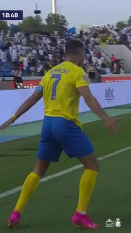#Ronaldo scores the first goal 🐐 || رونالدو يسجل الهدف الاول في المباراة 🌟  #النصر #alnassr #fyp #foryoupage 