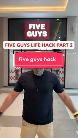 Five Guys Life Hack part 2, you can also order one patty instead of 2 and you can place the ketchup directly on fries if you like more ketchup only @fiveguysuae @Five Guys  . #fiveguys #foodhack #foodhacks #LifeHack #WhereToEat #summervibes #dubaihills #uae #cheeseburger #fiveguysburger #fiveguyshack #fiveguyshacks 