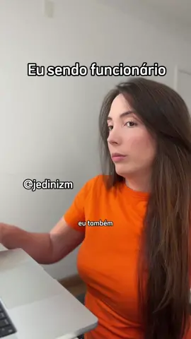 Funcionario precisa vestir a camisa da empresa. Eu vestindo:  #jedinizm 