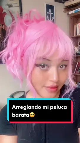 Bueno, ustedes me lo pidieron: tutorial para arreglar una peluca barata. #peluca #pelucas #pelucasintetica #syntheticwig #cosplay #cosplaywig #wigs #wig #afro #mujeresnegras #pelucabarata #pelucasbaratas #afrofel #AprendeEnTikTok #tutorial 