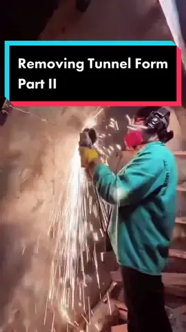 Removing the form was harder than installation! #engineering #concretelife #tunnel #Minecraft #concrete 