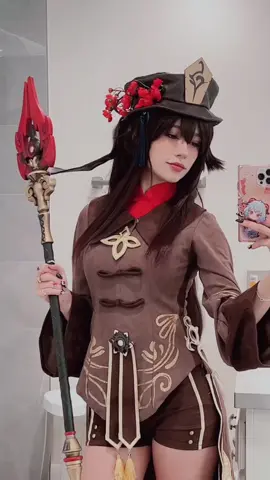 from when i cosplayed her before🤡 #hutaogenshinimpact #hutaocosplay #hutao #GenshinImpact #genshincosplay #genshin #foryou #gamecosplay 