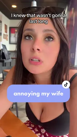 sometimes i wonder why she still takes me out . #funny #wife #prank #laugh #annoyed 